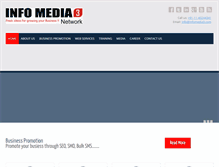 Tablet Screenshot of infomedia3.com